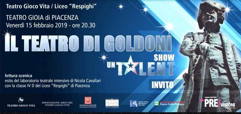 Il Teatro di Goldoni un talent show