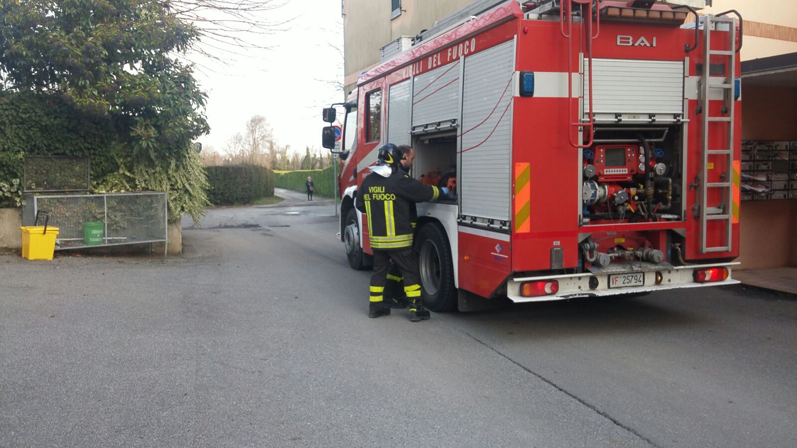 Vigili del fuoco Freno a mano