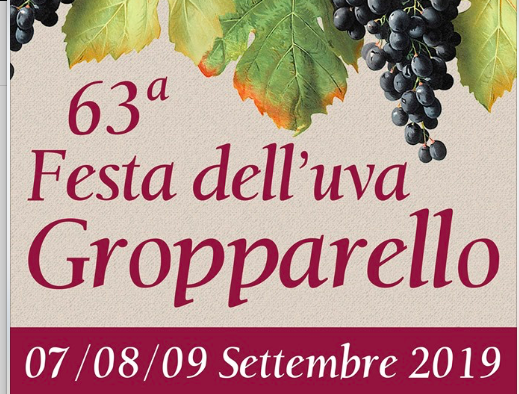 Ritorna la Festa dell'Uva a Gropparello Ritorna la Festa dell'Uva a Gropparello