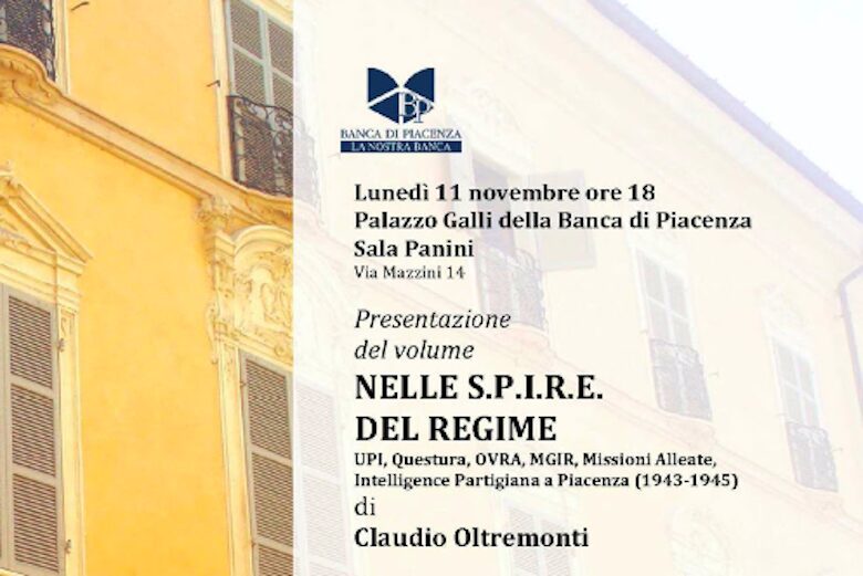 Presentazione del volume "Nelle S.P.I.R.E. del regime" a Palazzo Galli