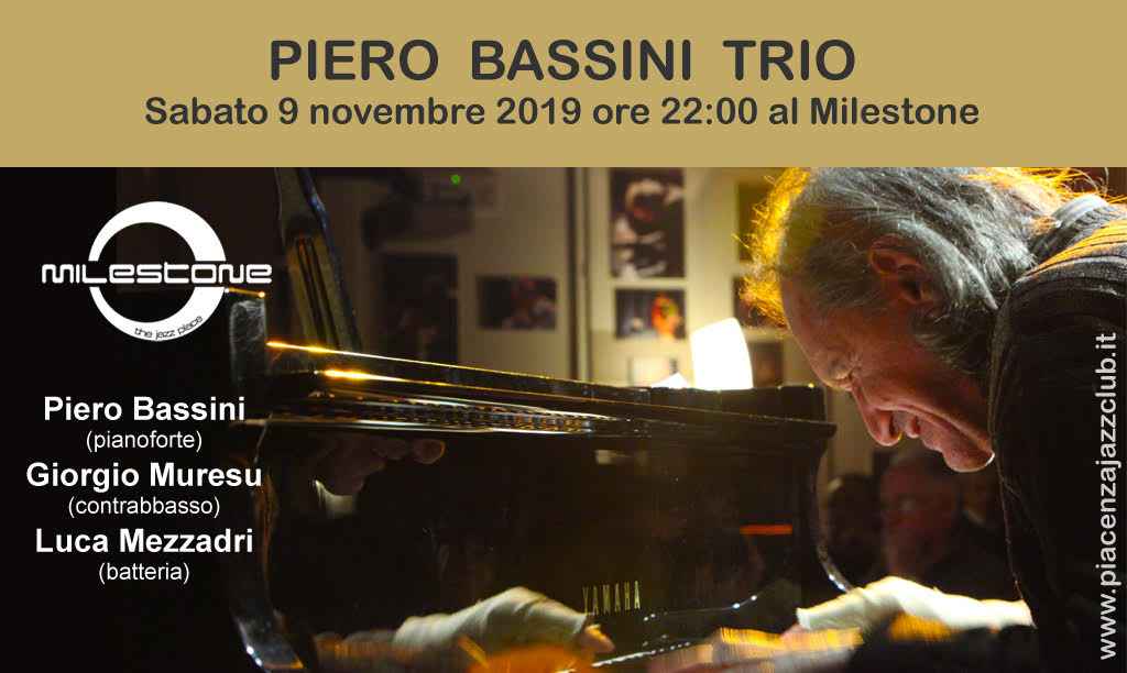 Con Piero Bassini la storia del jazz italiano approda al Milestone