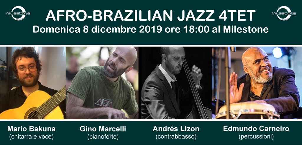 Al Milestone l'8 dicembre ritorna Gino Marcelli insieme a un quartetto di musicisti internazionali
