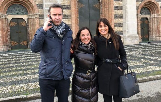 Nicola Scagnelli - vice sindaco Bettola - on. Elena Maccanti - Valentina Stragliati