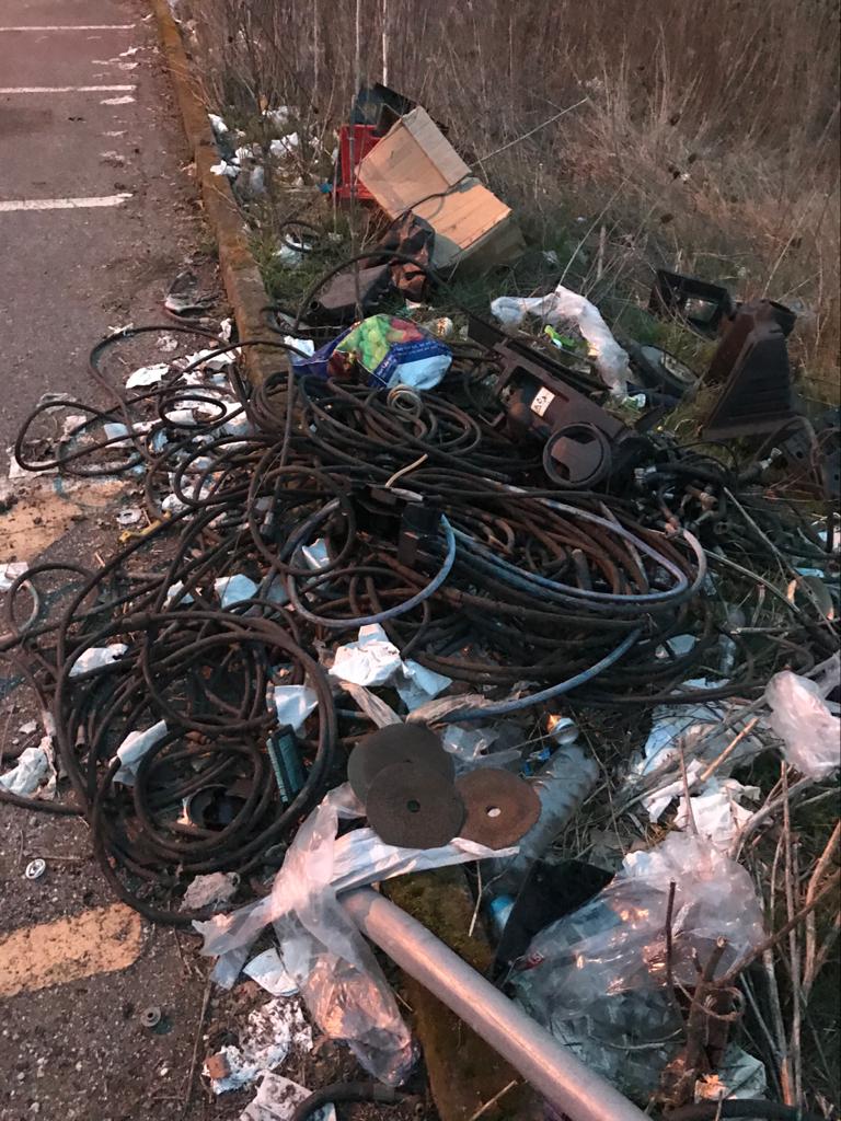 discarica tre discariche trovate a Piacenza