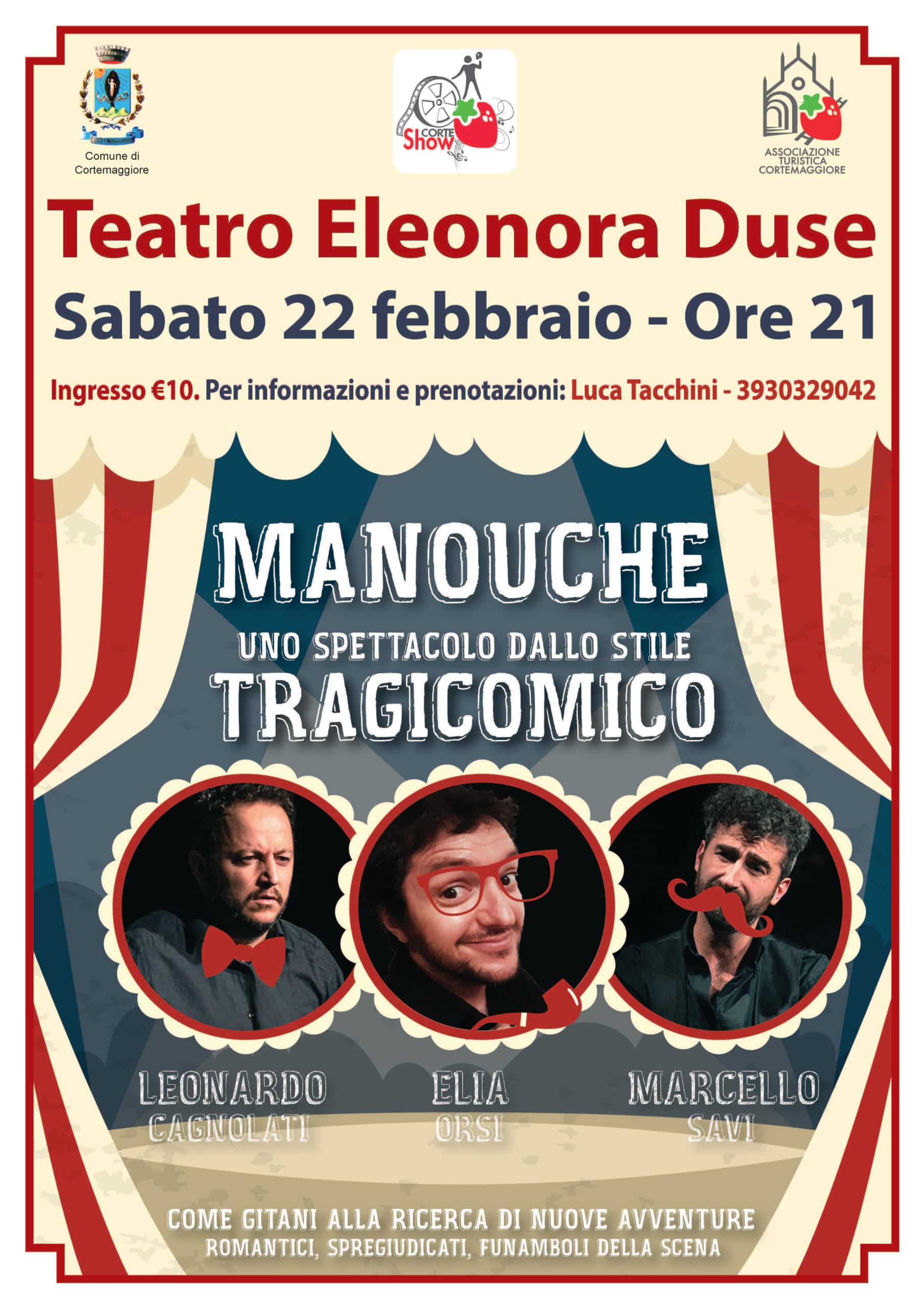 Ritornano su palco del teatro Duse di Cortemaggiore i TraAttori sabato 22 febbraio Ritornano su palco del teatro Duse di Cortemaggiore i TraAttori sabato 22 febbraio