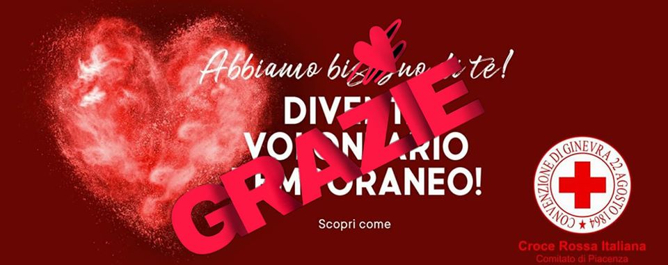 Cri Volontari temporanei di Croce Rossa