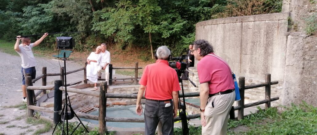 Le riprese del film "La Strega di Baratti” a Bobbio