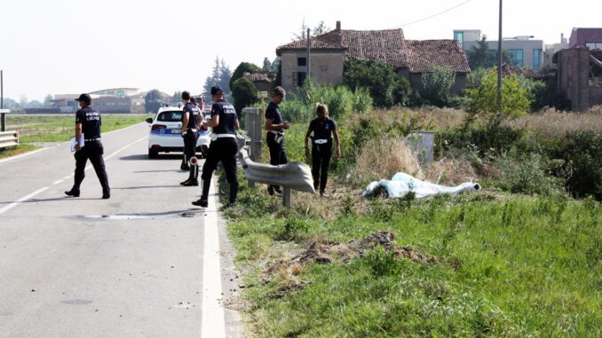 Incidente Sbanda con la moto