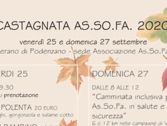 Castagnata AS.SO.FA. 2020 a Verano di Podenzano