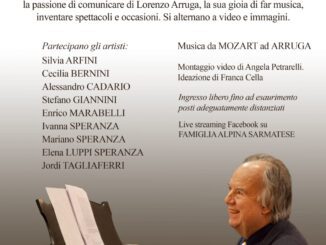 Serata in ricordo del Maestro Lorenzo Arruga a Sarmato il