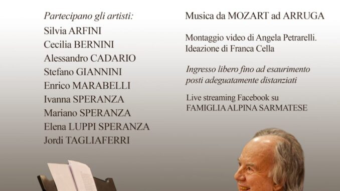 Serata in ricordo del Maestro Lorenzo Arruga a Sarmato il