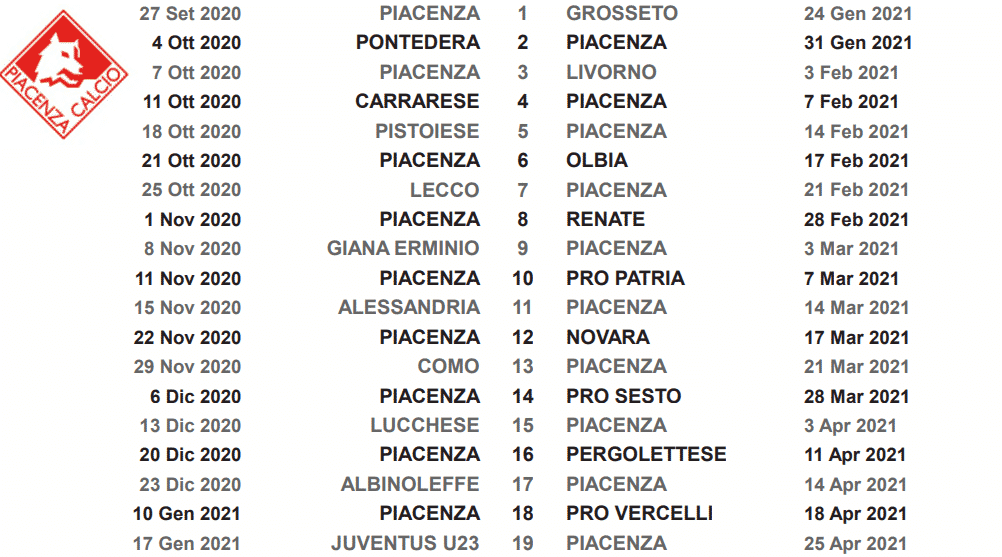 piacenza calcio
