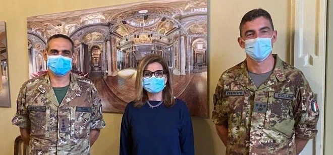 Cambio al comando del Genio Pontieri, Federico Collina al posto del colonnello També