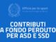 Contributi a fondo perduto per ASD/SSD. DPCM 9 novembre 2020