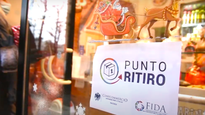 Punto Ritiro, l'iniziativa di Fida Piacenza per evitare gli assembramenti e aiutare i negozi di vicinato