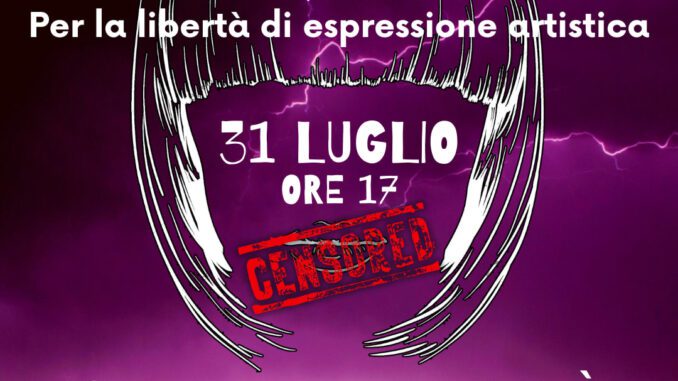 Il 31 luglio "Rumore" manifestazione per la dignità del mondo Drag e per la libertà di espressione creativa Il 31 luglio "Rumore" manifestazione per la dignità del mondo Drag e per la libertà di espressione creativa