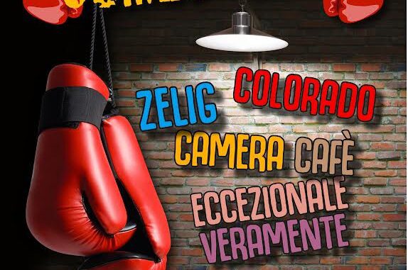 Il 26 febbraio torna Comedy Ring sul palco del Teatro San Matteo si sfidano i Comici di Zelig e altre note trasmissioni televisive