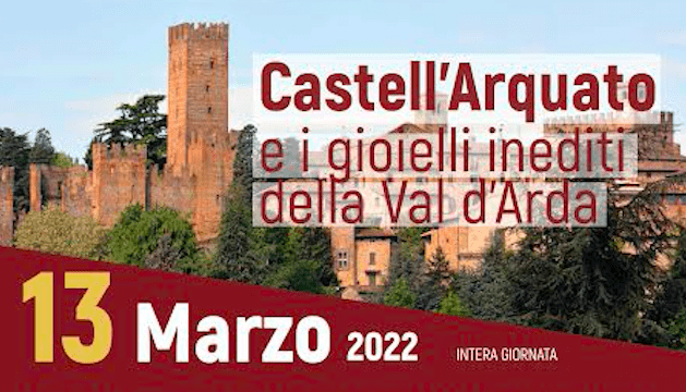 Tour in Val d’Arda il 13 marzo per i 900 anni dalla consacrazione della Collegiata di Castell’Arquato Tour in Val d’Arda il 13 marzo per i 900 anni dalla consacrazione della Collegiata di Castell’Arquato