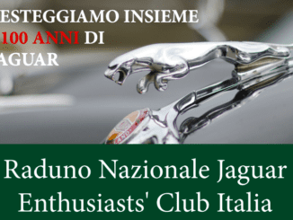 100 Anni di Jaguar a Gropparello, il 23 aprile Raduno nazionale del Jaguar Enthusiasts' Club 