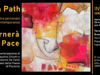 Inaugurazione della mostra dell’artista Thia Path, "Ritornerà la Pace" il 25 maggio