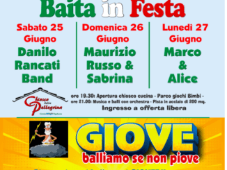 Baita in Festa a Vigolzone dal 25 al 27 giugno