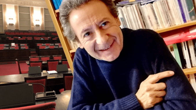 Angelo Gaccione al Museo della Poesia il 9 luglio