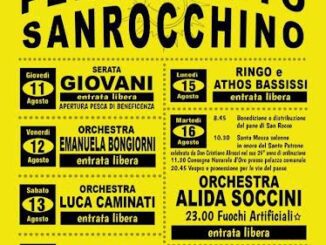 Ferragosto Sanrocchino, dall'11 al 17 agosto una settimana di festa a San Rocco al Porto