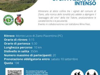 Val Tidone Lentamente, l'11 settembre al Valtidone Wine Fest