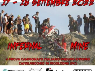 “Infernal Mine 2022”, il Campionato Italiano di Enduro Estremo il  17 e 18 settembre a Castelvecchio di Vigolzone