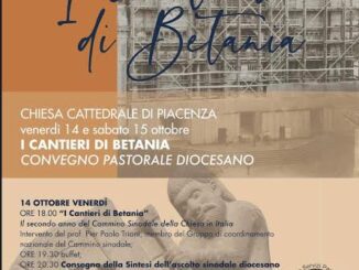 Convegno Pastorale Diocesano “I Cantieri di Betania!” il 14 e 15 ottobre in Cattedrale