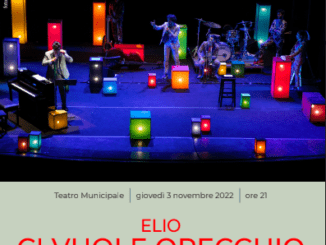 Elio canta e recita Enzo Jannacci al Teatro Municipale di Piacenza il 3 novembre