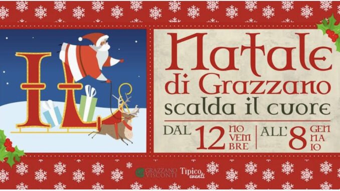 Il Villaggio di Natale a Grazzano dal 12 novembre all'8 gennaio 2023