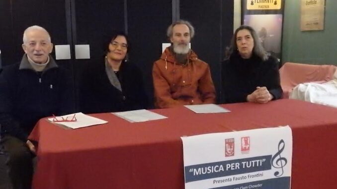 Musica per tutti il 3 dicembre al Teatro President Musica per tutti il 3 dicembre al Teatro President