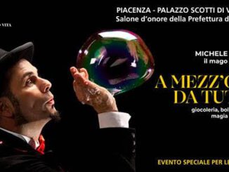 Michele Cafaggi il mago delle bolle, evento speciale il 7 gennaio 2023 al Salone d’onore della Prefettura