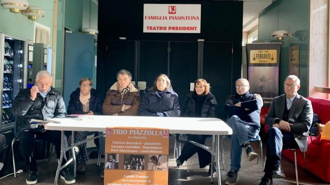 Il Trio Piazzola in concerto il 28 gennaio al President