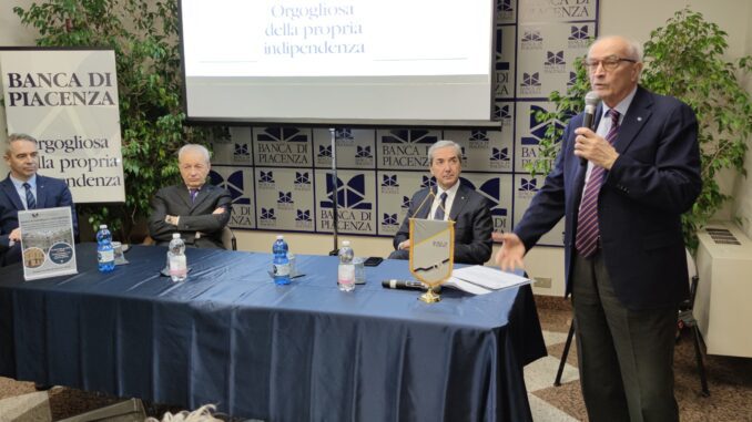 Il presidente Giuseppe Nenna e la Direzione all'incontro di Cortemaggiore