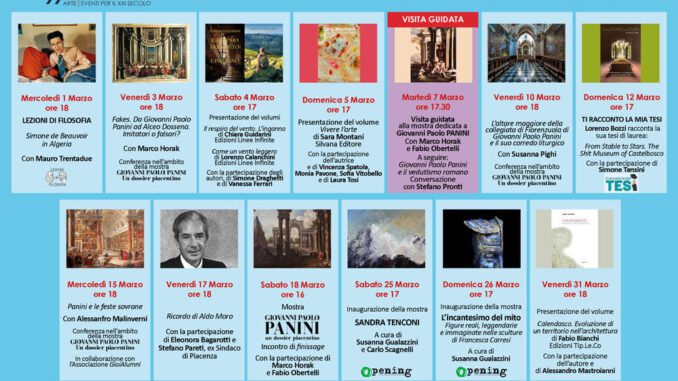 Biffi Arte, eventi collaterali alle mostre e inaugurazioni di marzo 2023