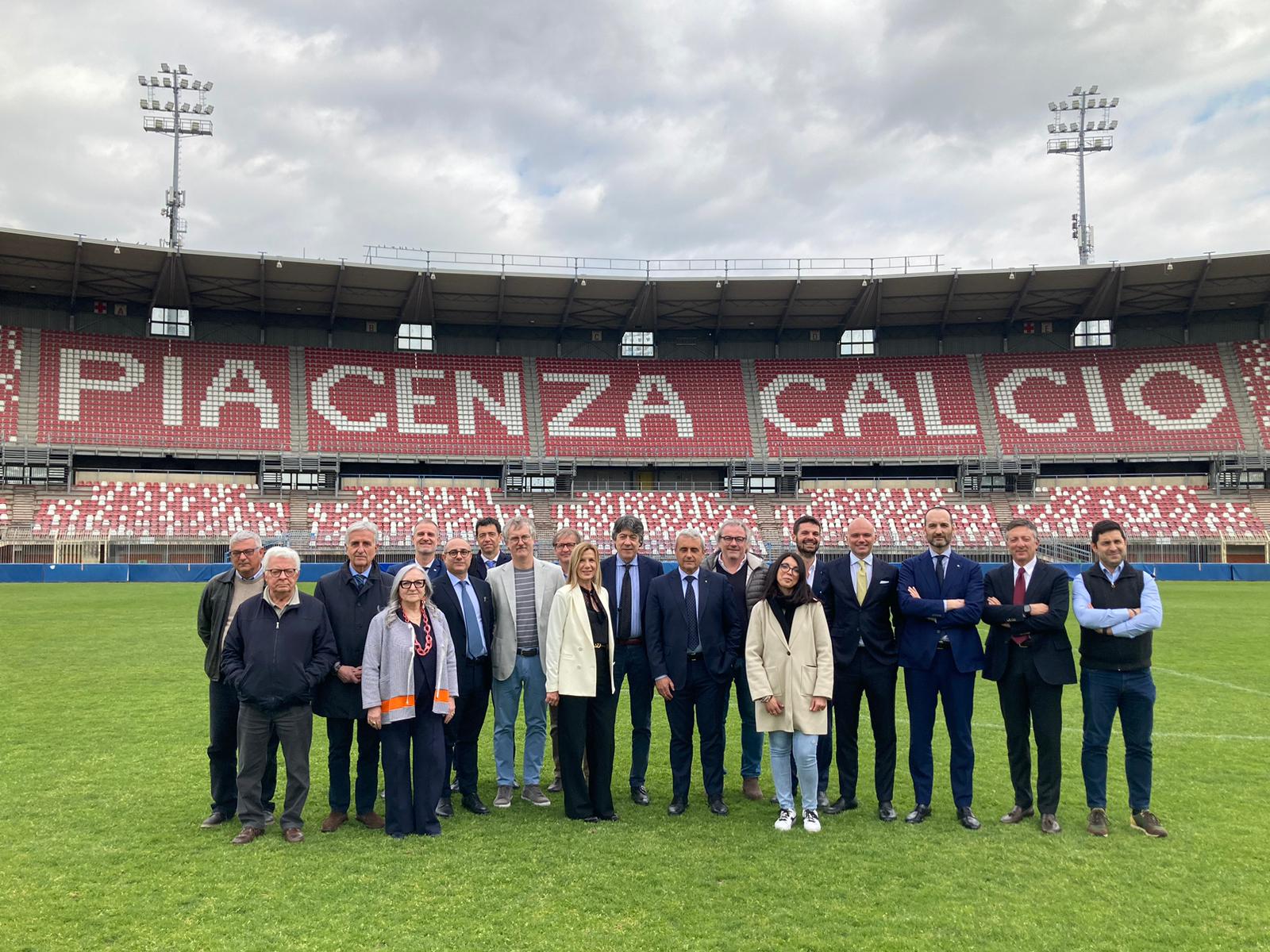 Il Piacenza calcio continua a valorizzare il territorio