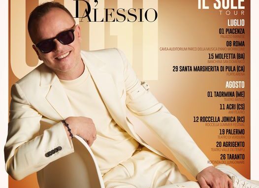 Gigi d'Alessio a Piacenza