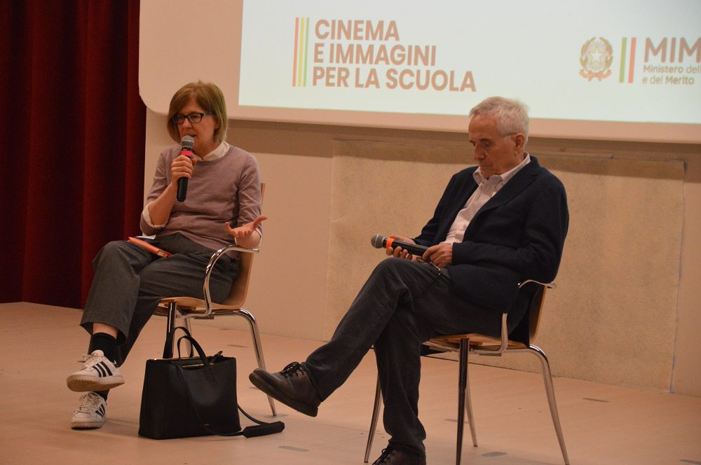 Marco Bellocchio parla agli studenti di Esterno Notte