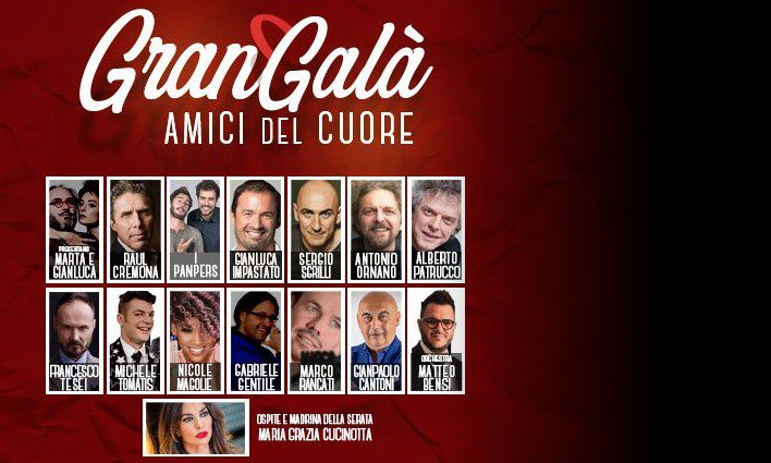 Gran Gala' Amici del Cuore 2023