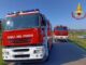 Vasto incendio in una cascina a Castel San Giovanni