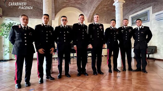 Carabinieri nuovi marescialli Piacenza