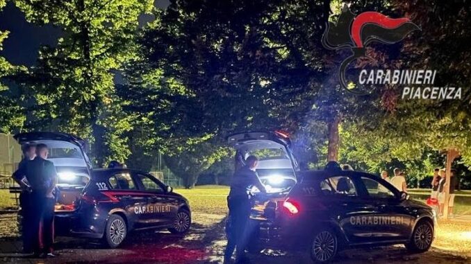 Val Tidone controlli Carabinieri