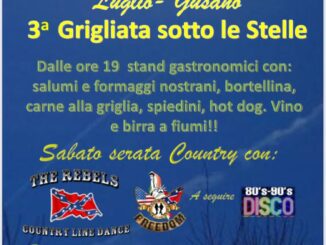 Grigliata sotto le stelle Gusano Gropparello