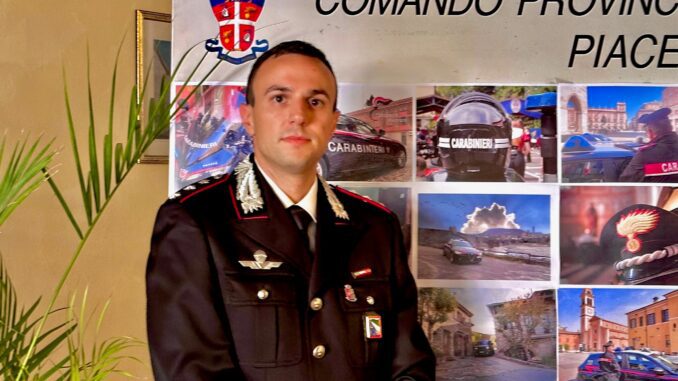 Nuovo Comandante Carabinieri Piacenza
