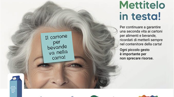 campagna riciclo cartoni biibite