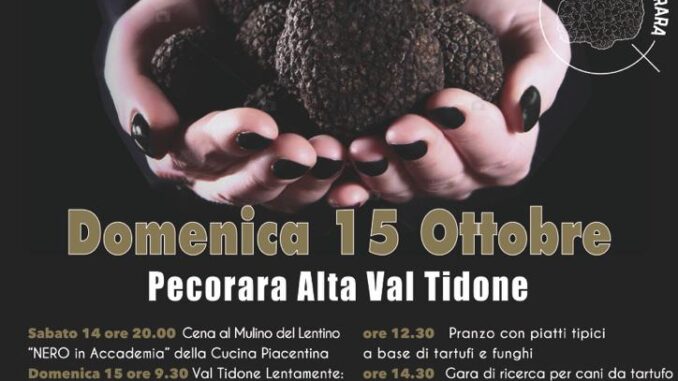 Tartufo Nero di Pecorara 15 ottobre