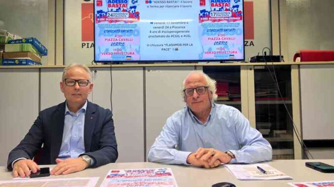 Sciopero Generale 17 novembre Piacenza