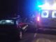 carabinieri e ambulanza notte